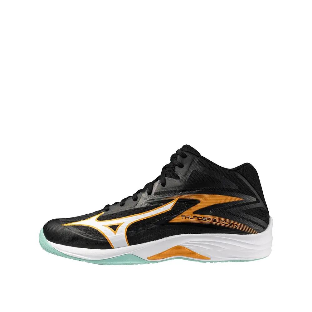 Zapatos de voleibol Mizuno Thunder Blade Z Mid Negro/Naranja 2/6