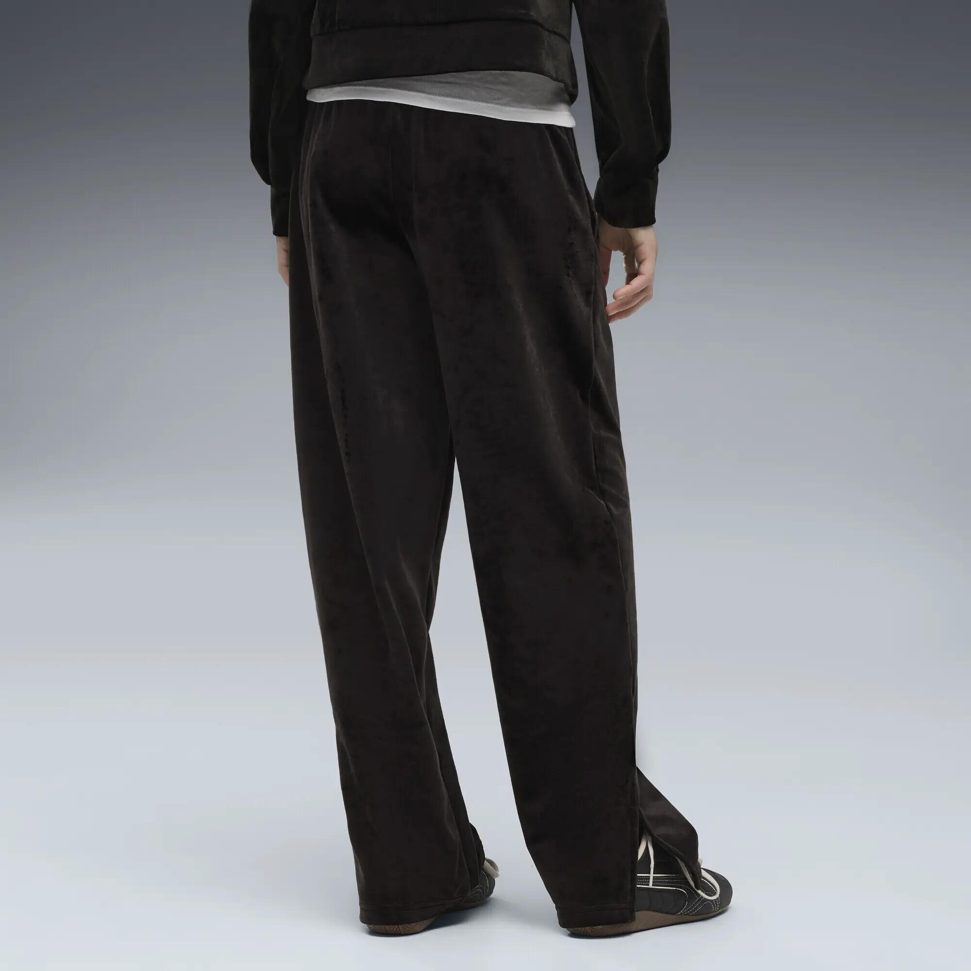 Pantalones holgados Essentials Elevated de terciopelo Niños PUMA 3/5