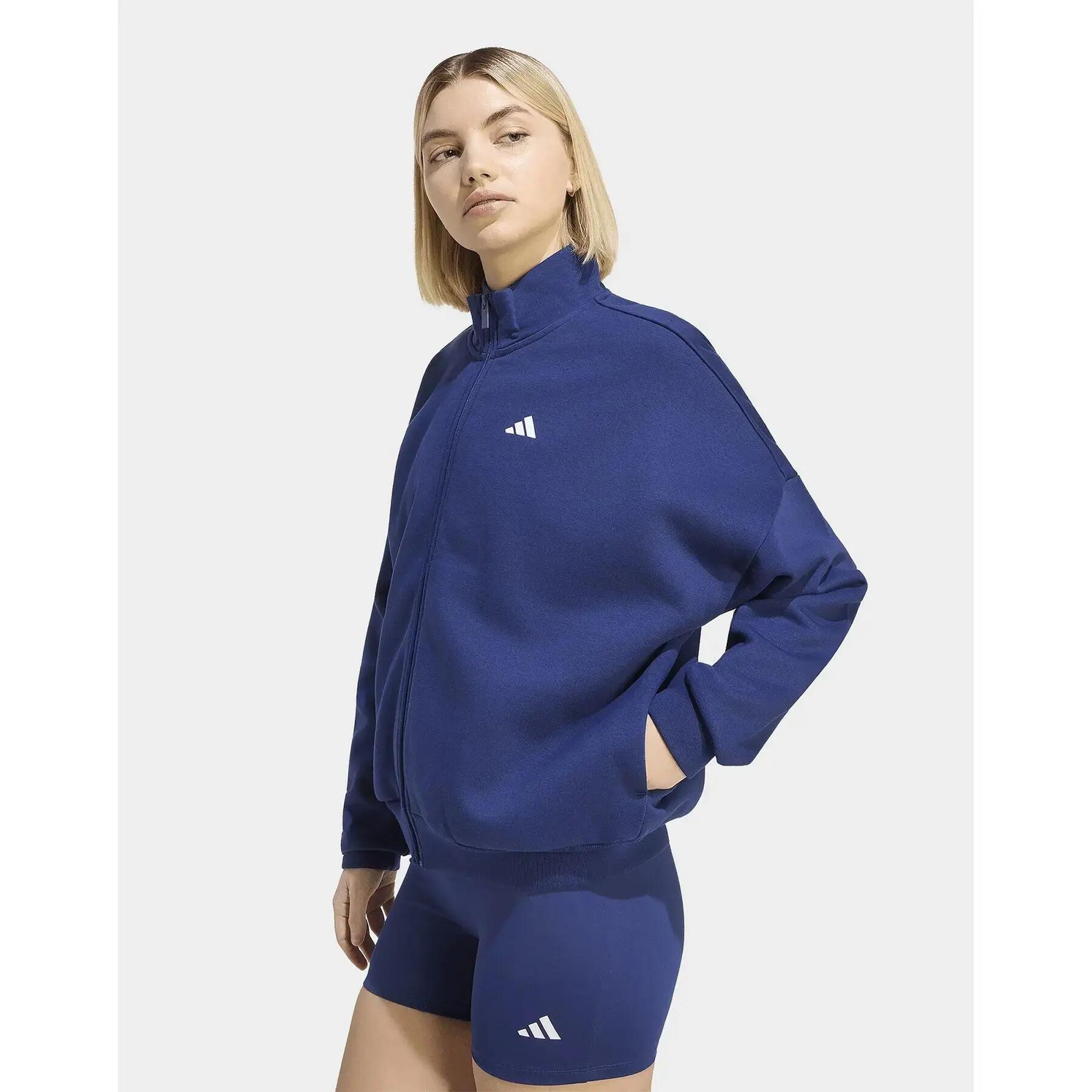 Veste de survêtement femme adidas 3 Stripes 3/5