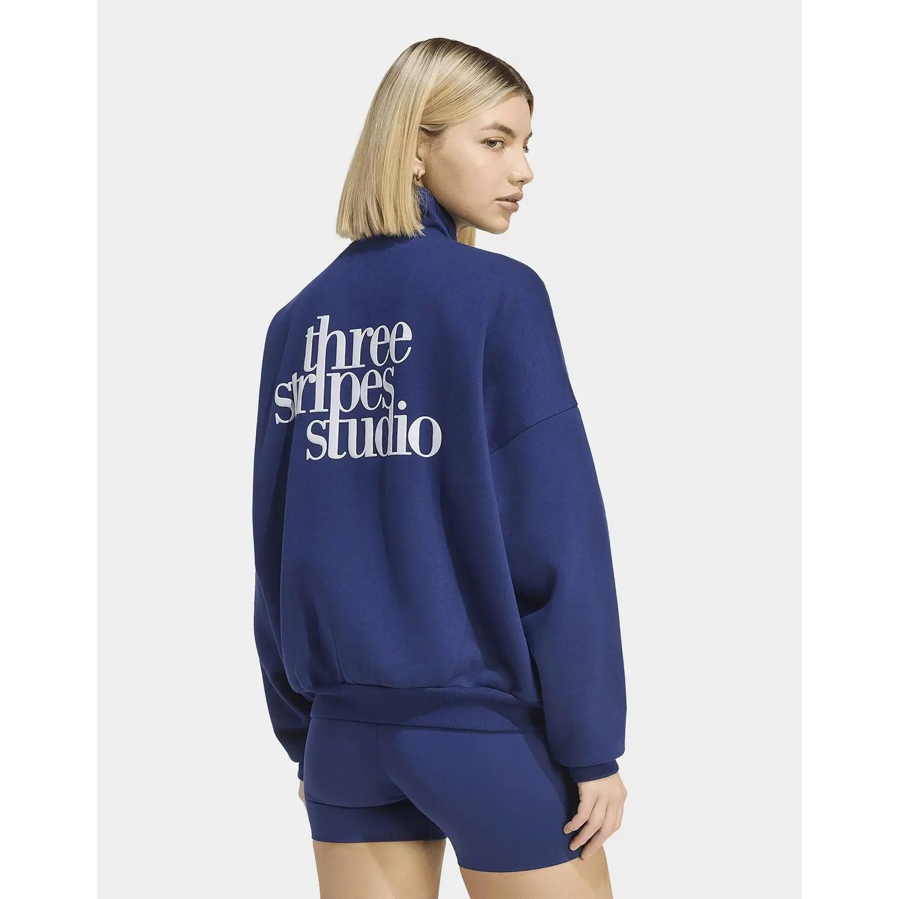Veste de survêtement femme adidas 3 Stripes 2/5
