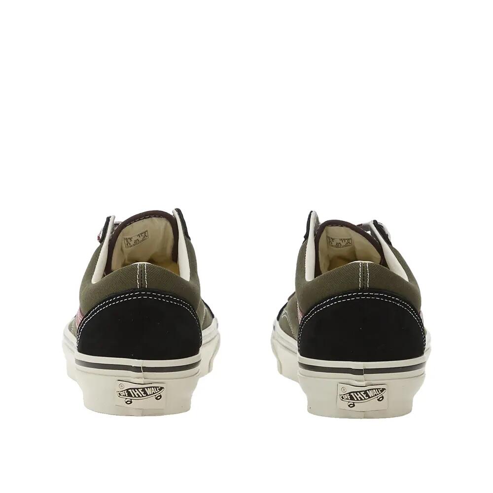 Zapatillas Vans Old Skool Negro/Olive 4/6