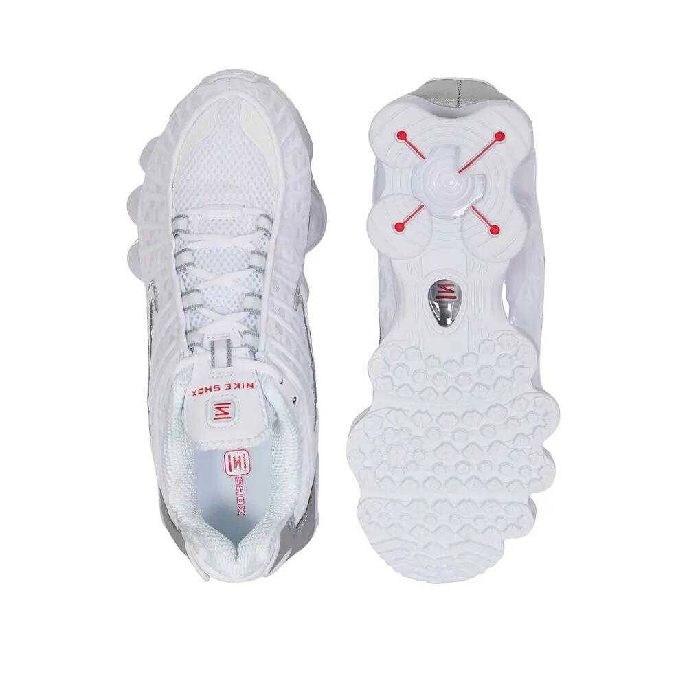 Nike Shox TL Wit/Zilver 4/6
