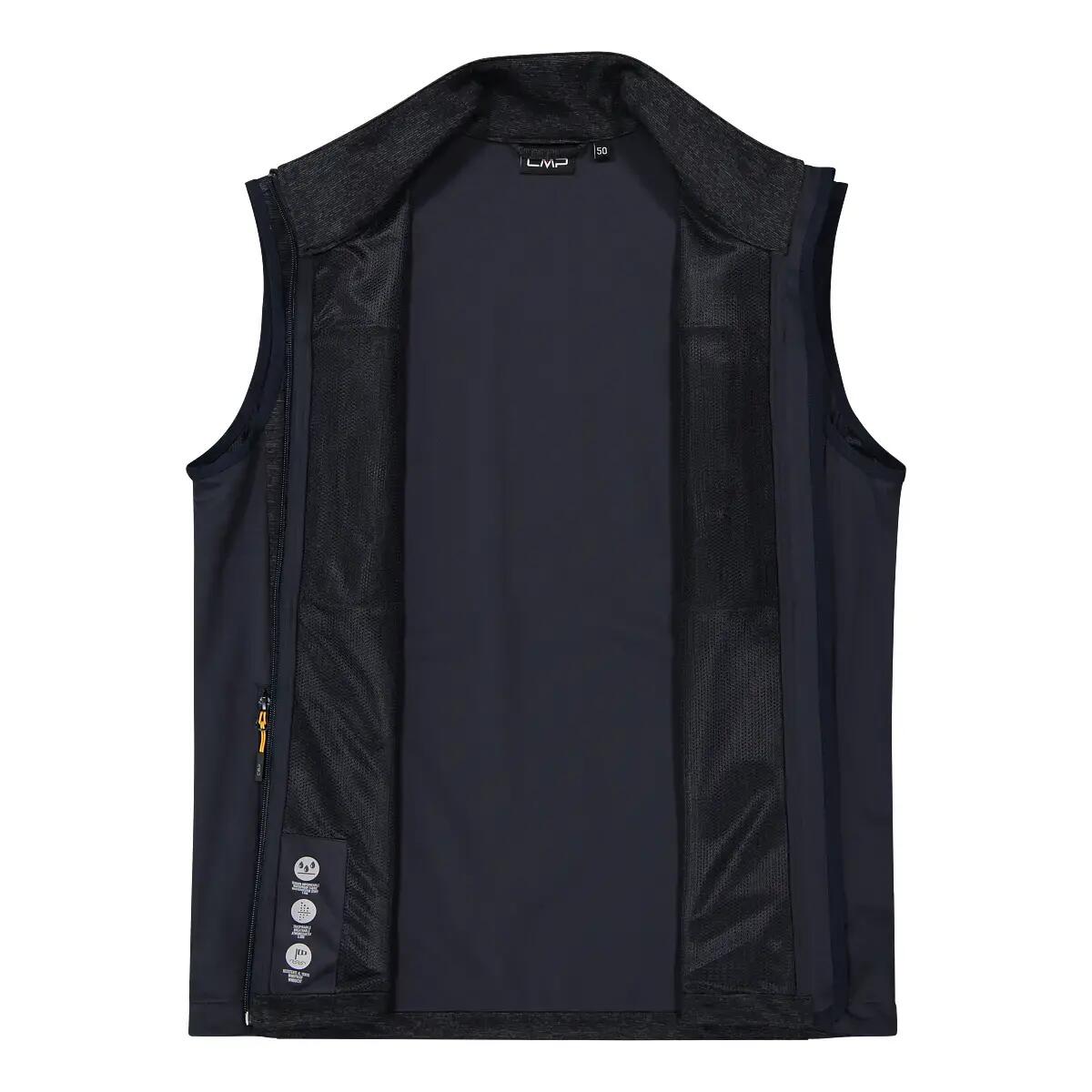 Veste sans manche softshell jacquard CMP 4/4