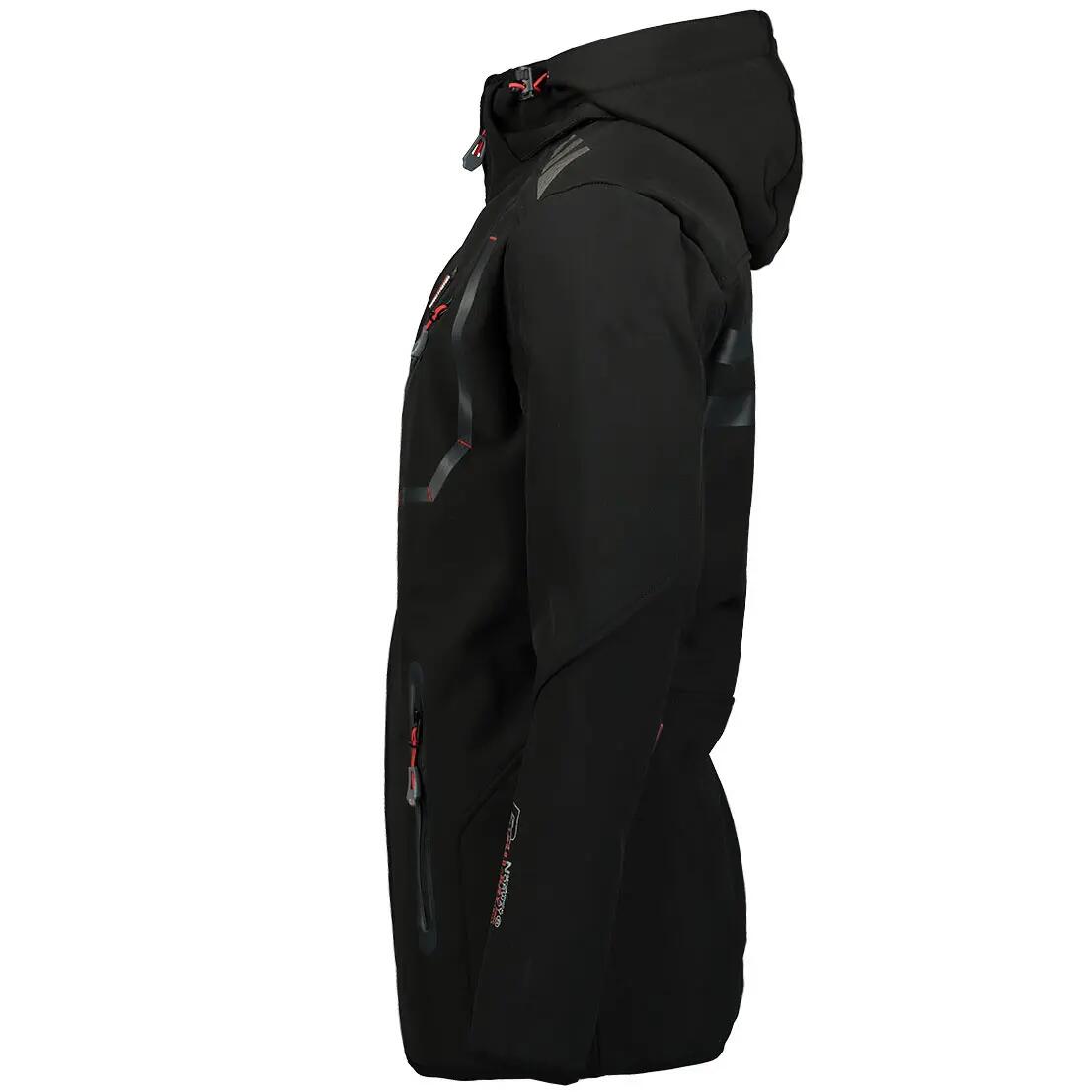 Giubbotto softshell - Uomo - Geographical Norway - Nero 3/4
