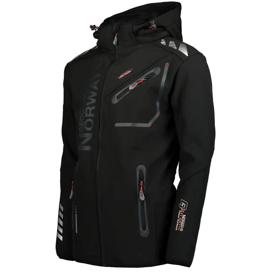 Giubbotto softshell - Uomo - Geographical Norway - Nero 2/4