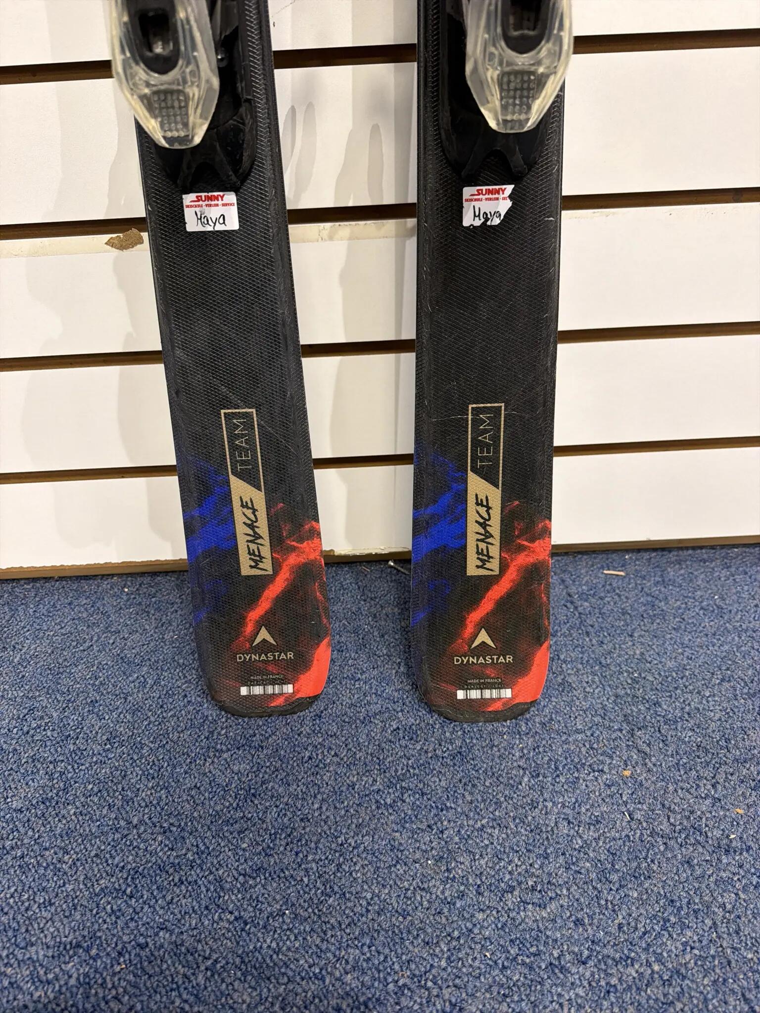 Tweedehands - Ski's Dynastar Menace Team - Kinderskis met Look Binding-122 3/6