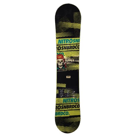 RECONDITIONNE - Snowboard Junior Nitro Ripper + Fixations Coque