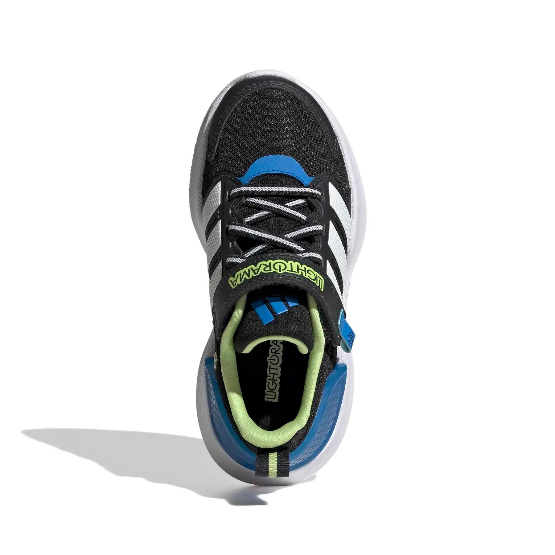 Baskets basse mini bambino adidas Lightorama Runner 4/7