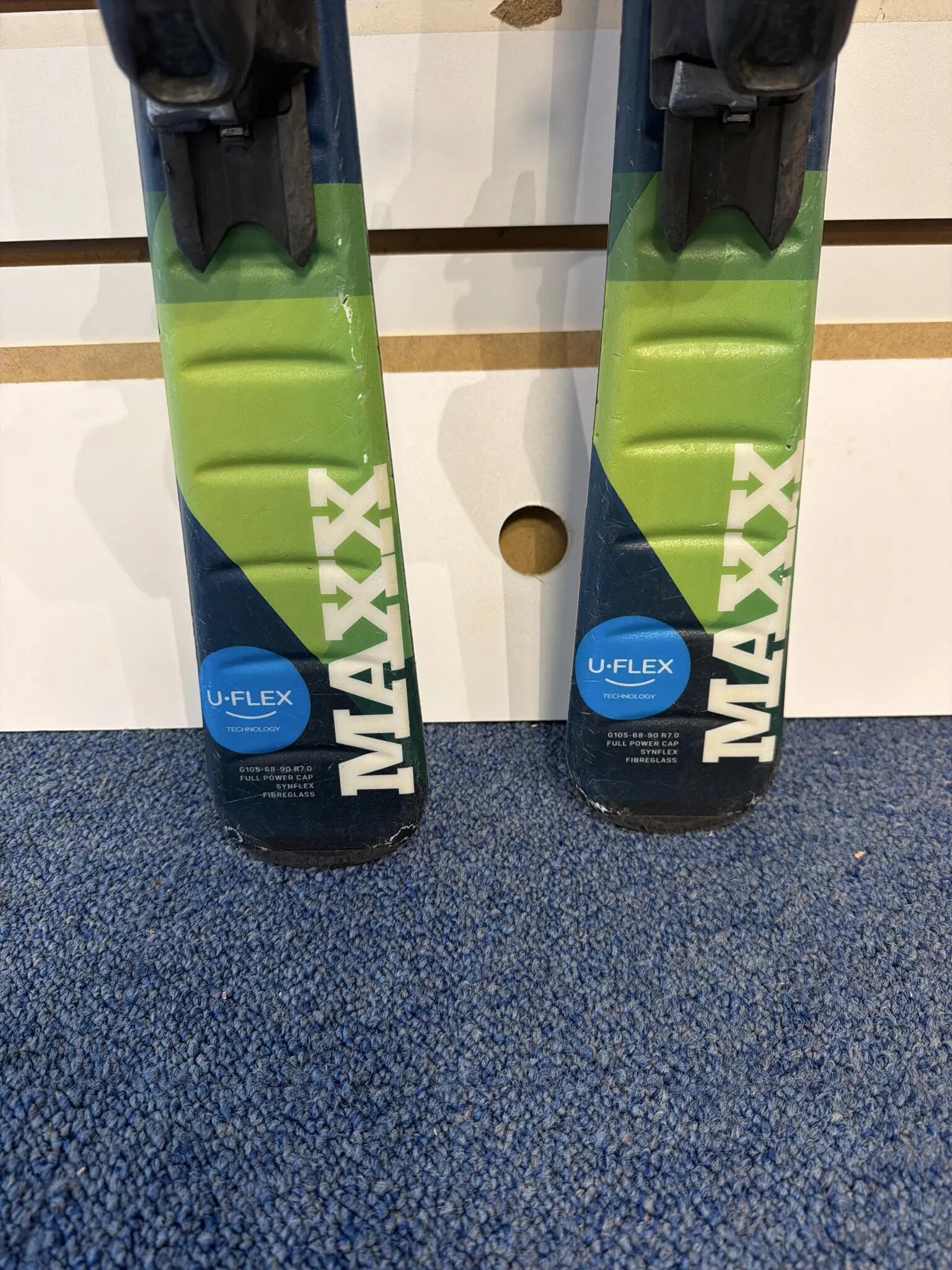 Reconditionné - Ski Elan MAXX Blue Junior Ski + EL 4.5 GW Bindingen-140 3/6