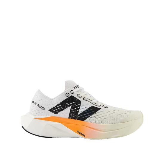 Zapatillas de correr New Balance FuelCell SuperComp Pacer v2 Blanc/Orange