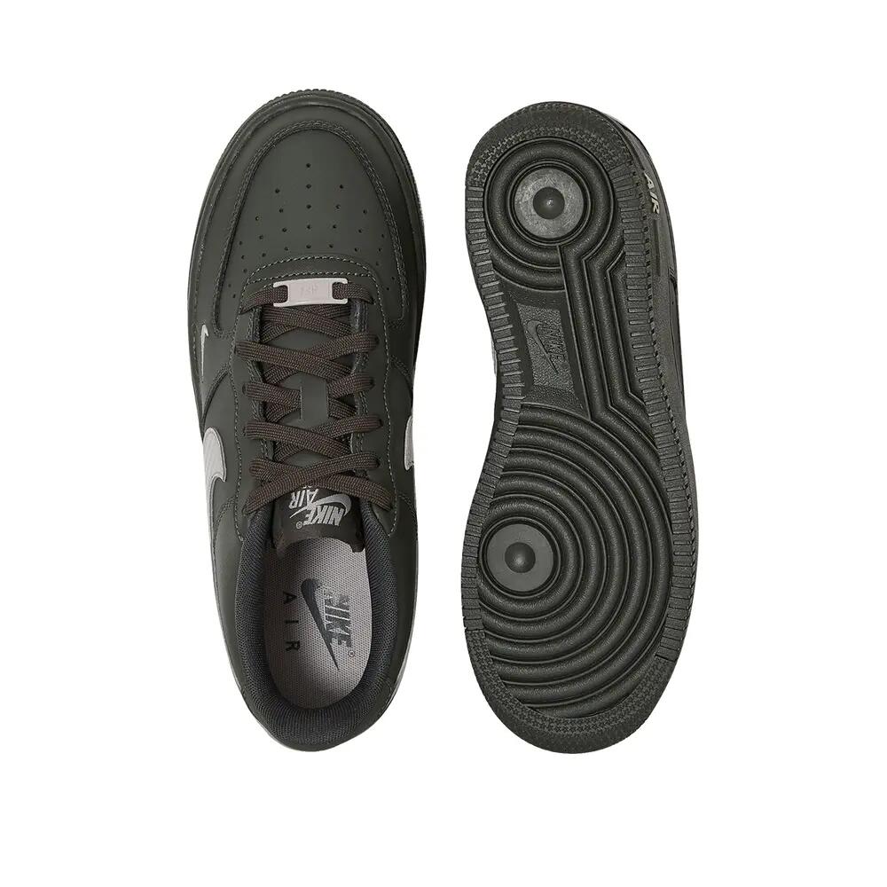 Zapatillas Nike Air Force 1 Negro/Gris 3/4