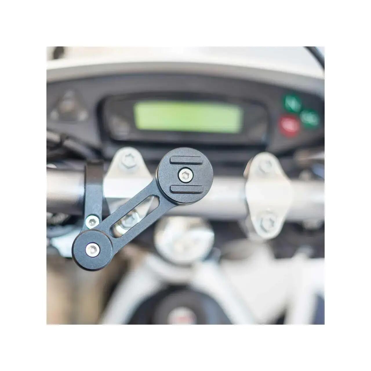 Complete pack Sp-Connect Moto Bundle fixé sur guidon iPhone 12 Pro Max 2/2