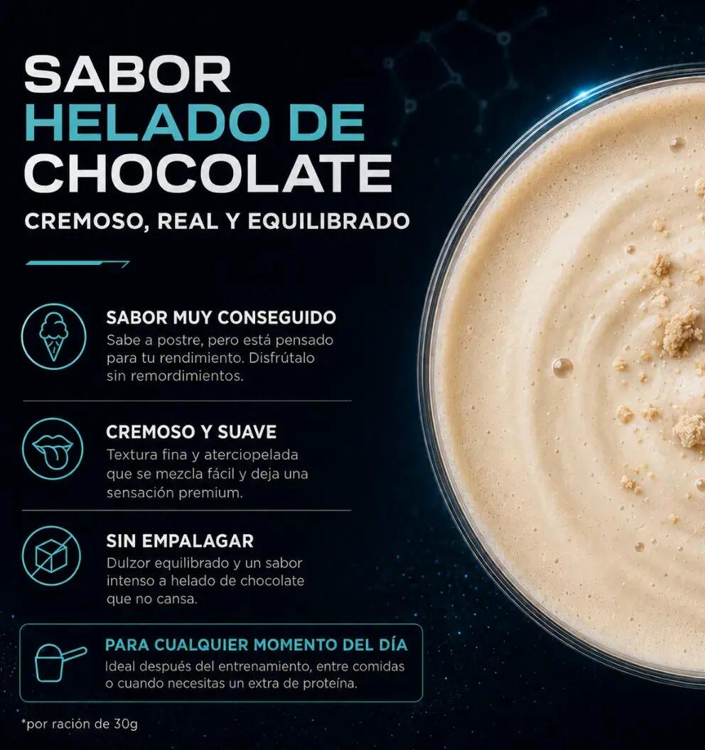 Proteína ISO-MAX Blend Chocolate Ice Cream 900 g EONIX 5/7
