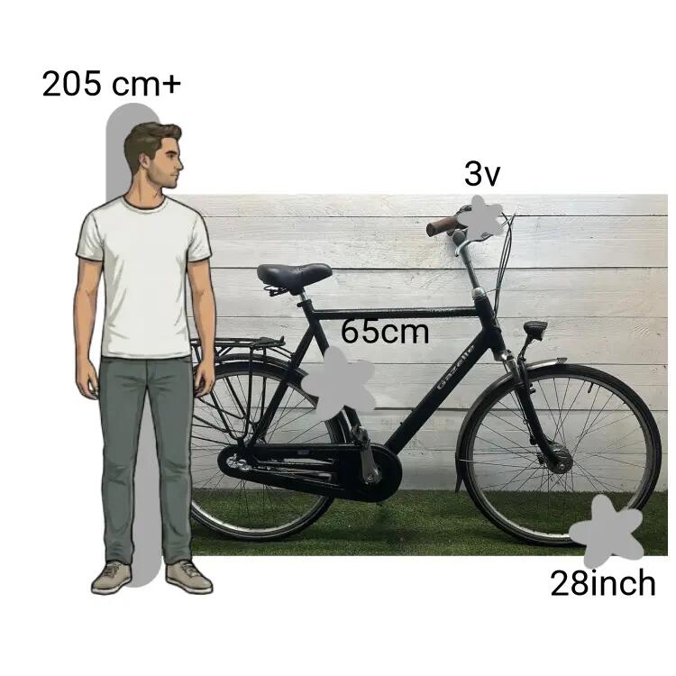 Vélo d’occasion Gazelle Orange 2/4