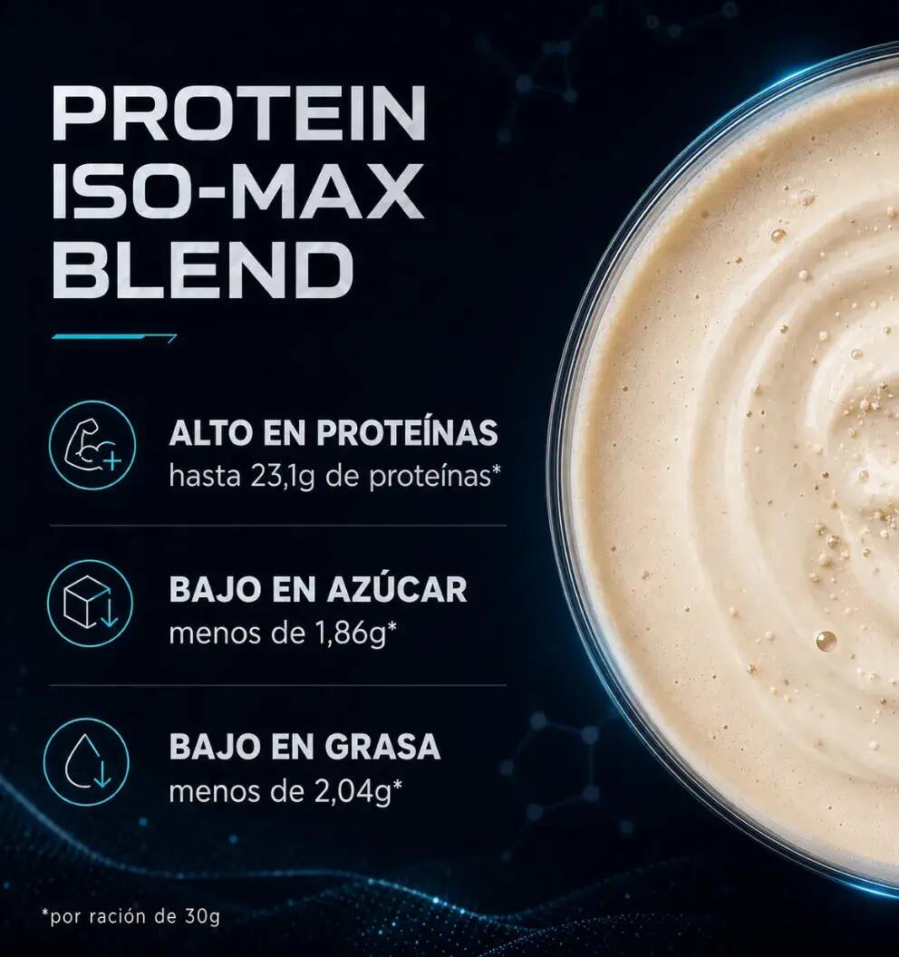 Proteína ISO-MAX Blend Chocolate Ice Cream 900 g EONIX 4/7