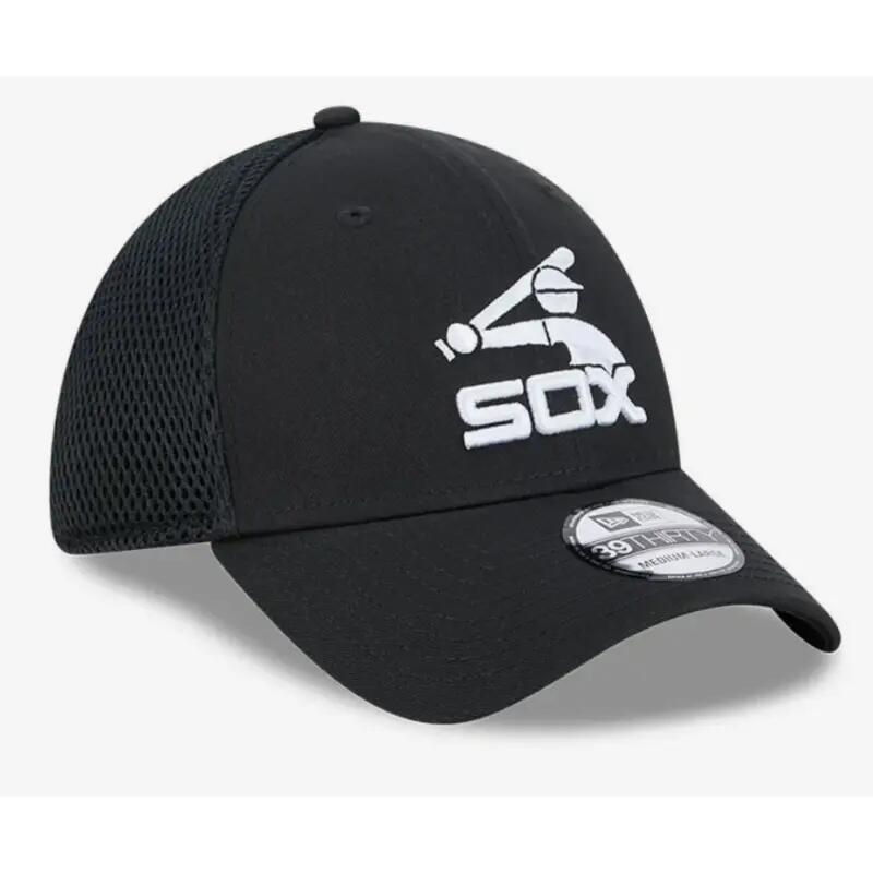 Casquette MLB Chicago White Sox New Era Mesh Neo 39THIRTY Noir 2/3