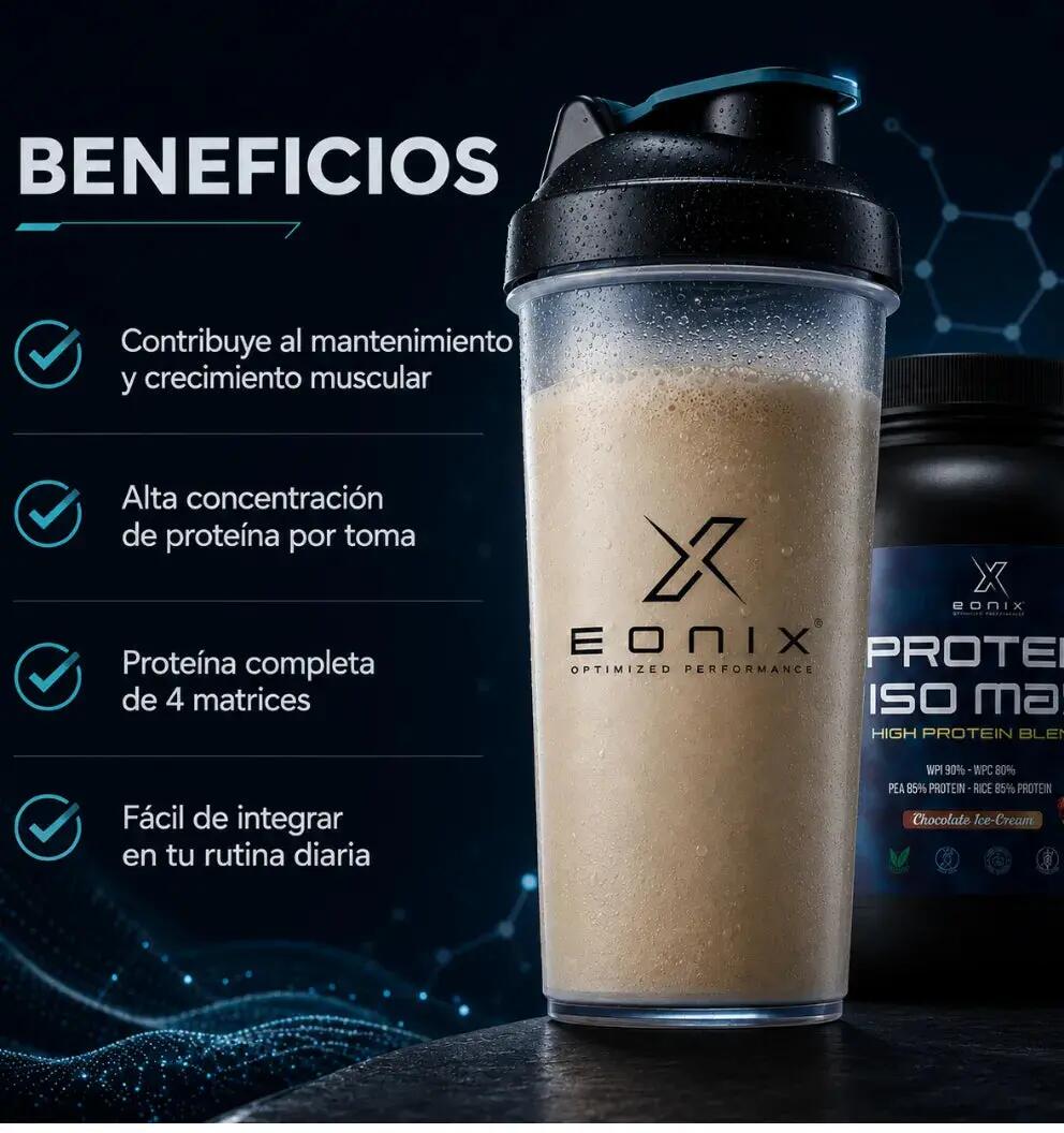 Proteína ISO-MAX Blend Chocolate Ice Cream 900 g EONIX 3/7