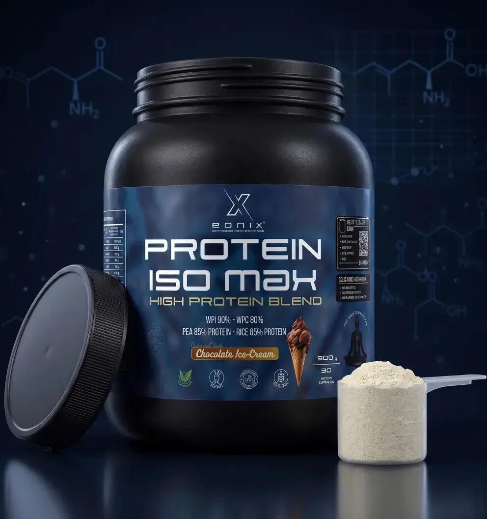 Proteína ISO-MAX Blend Chocolate Ice Cream 900 g EONIX 2/7