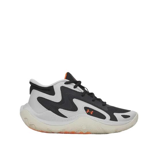 Zapatillas de baloncesto Under Armour Jet 25 Gris/Negro/Naranja