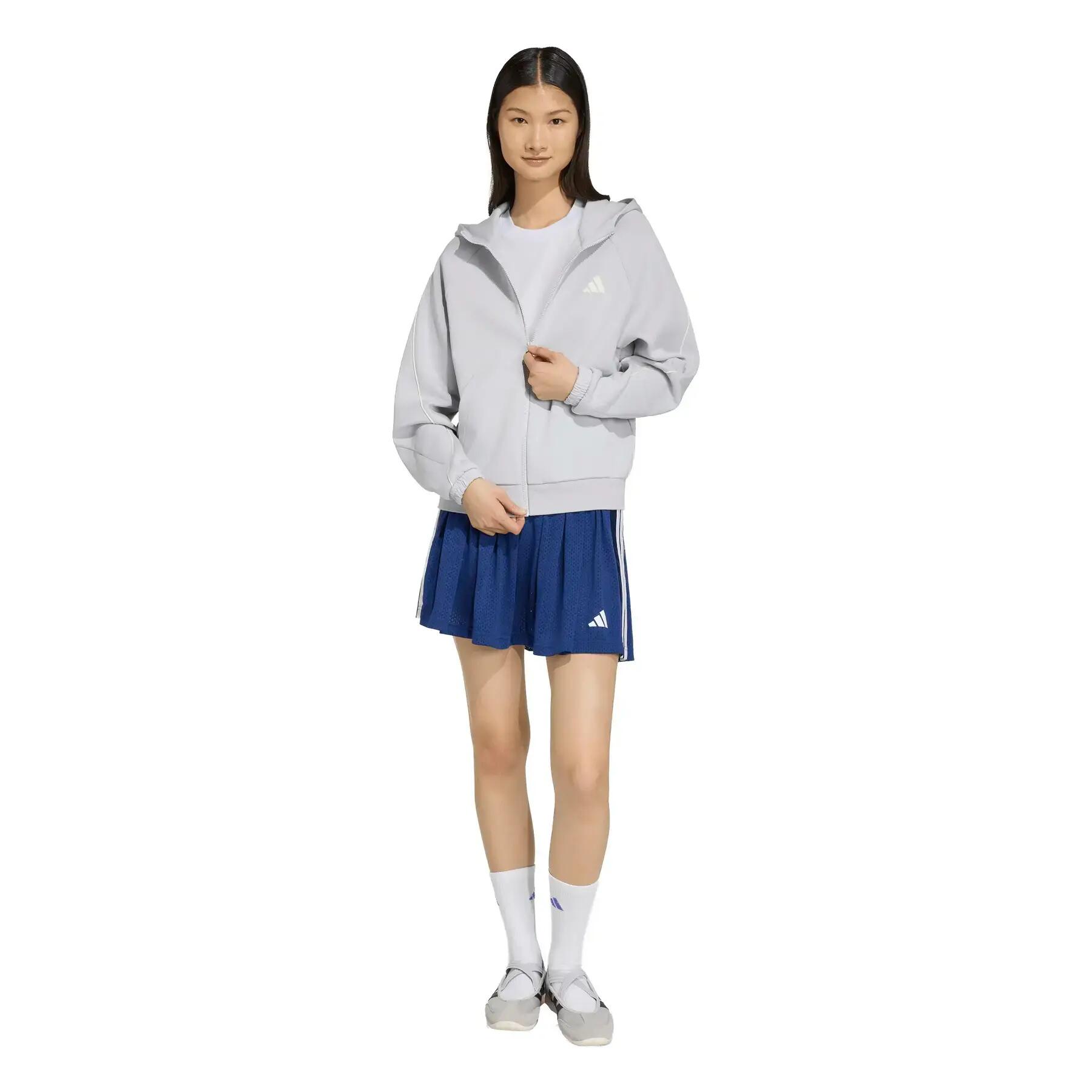 Sweatshirt à capuche full zip femme adidas Stadium Small Logo 4/6