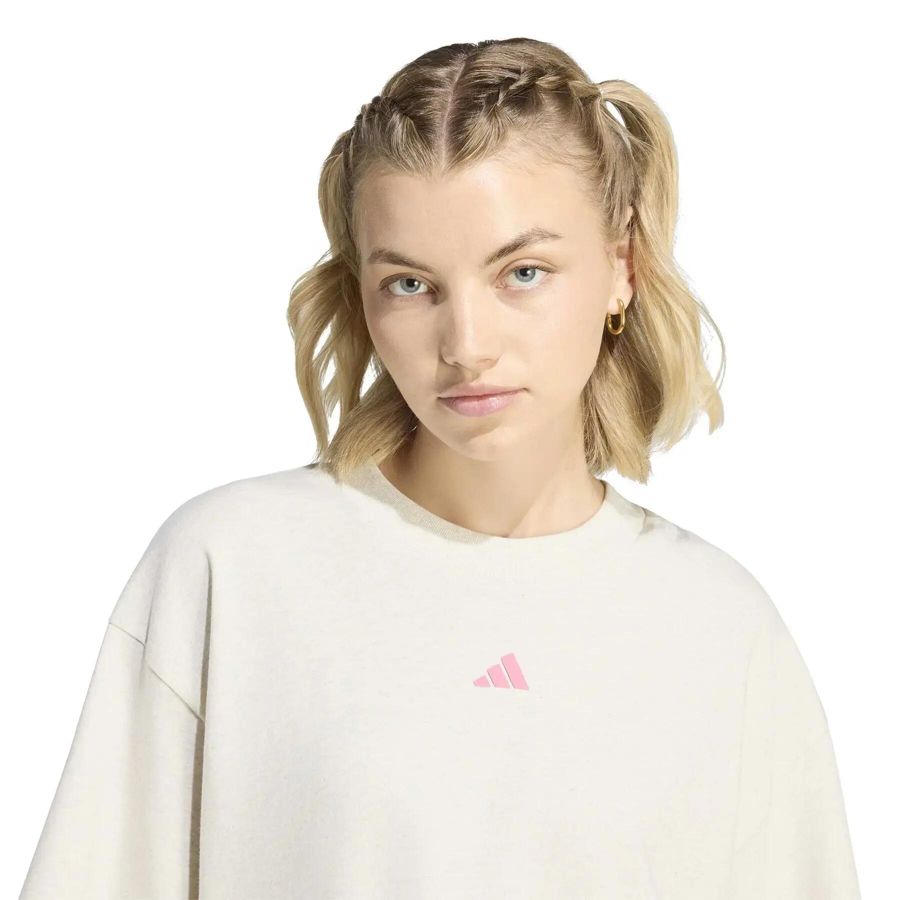 T-shirt boyfriend femme adidas Studio 3-Stripes 5/6