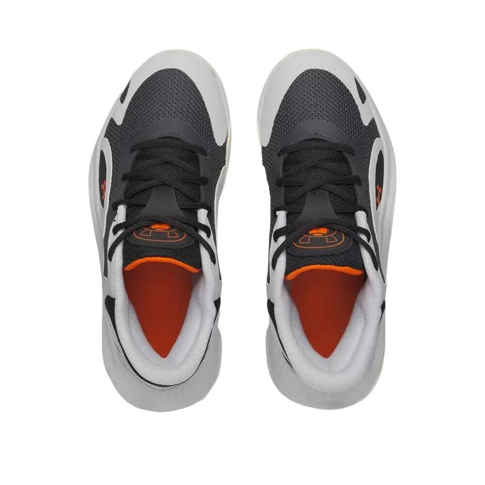Basketbalschoenen Under Armour Jet 25 Gris/Noir/Orange 5/5