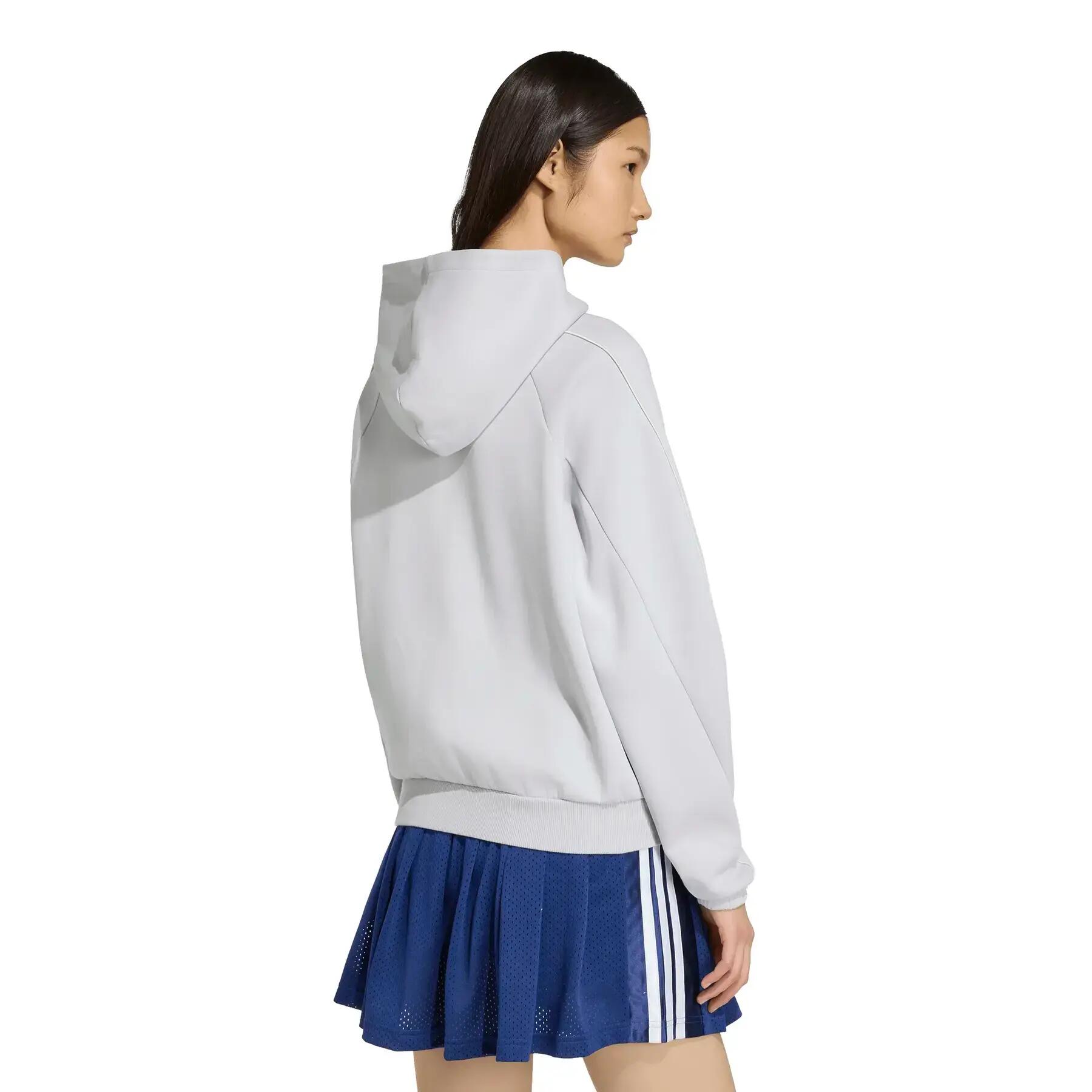 Sweatshirt à capuche full zip femme adidas Stadium Small Logo 3/6