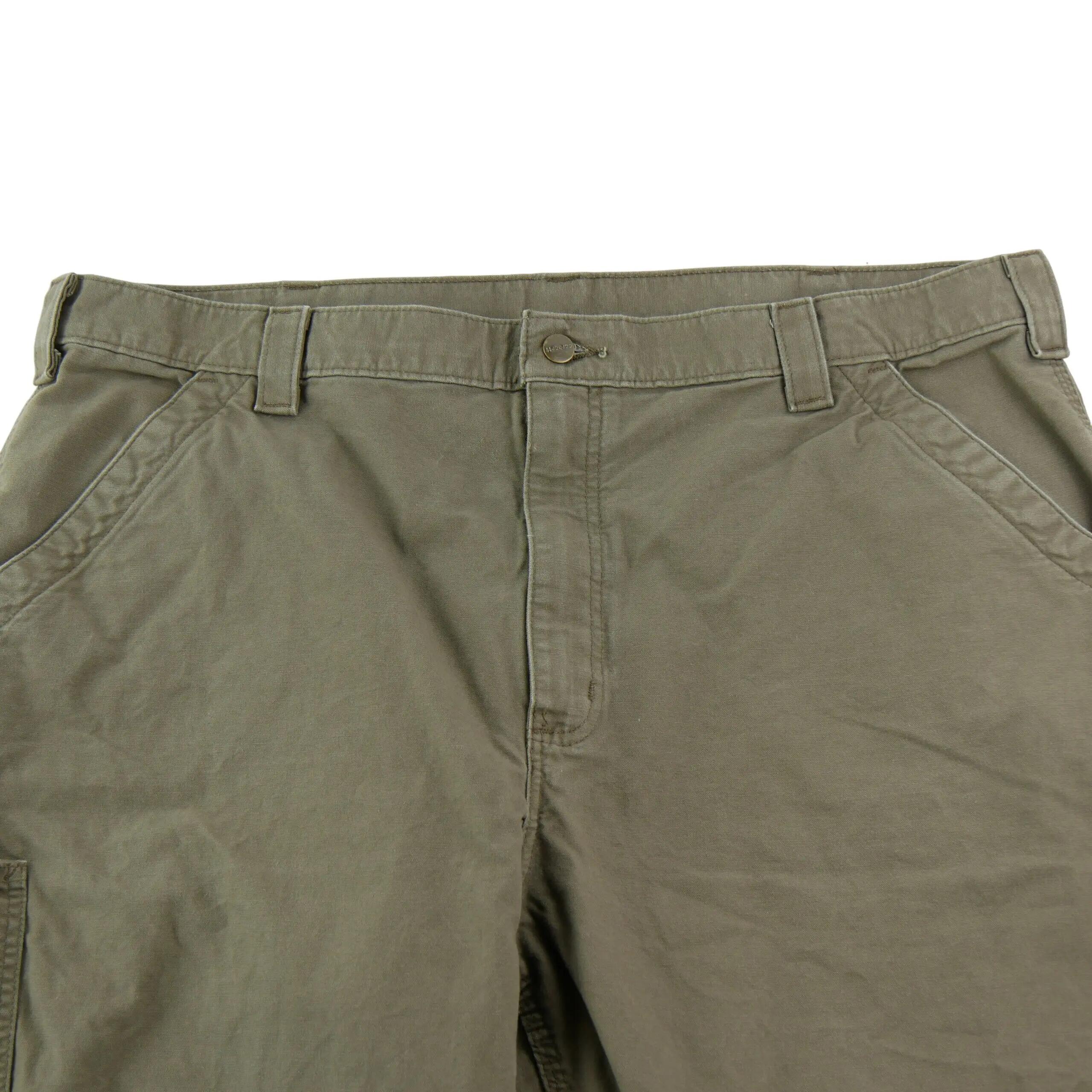 Refurbished - Herrenhose W42/L30 B151 Canvas Arbeitsjeans - In gutem Zustand 3/9