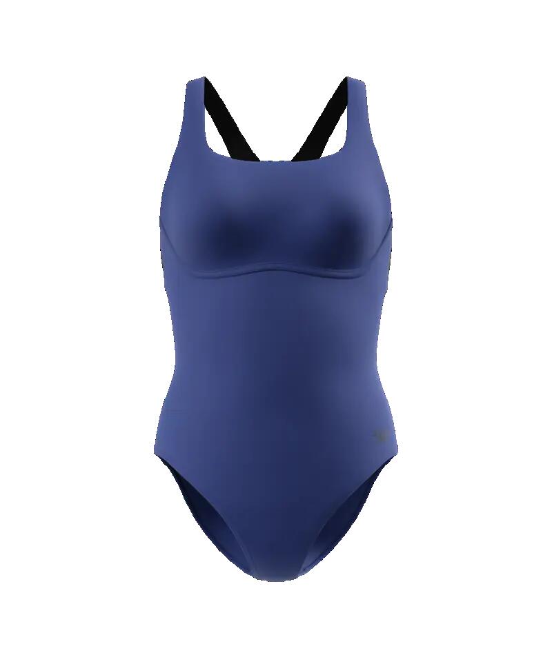 Speedo Solid Flex Band Badeanzug Damen 3/4