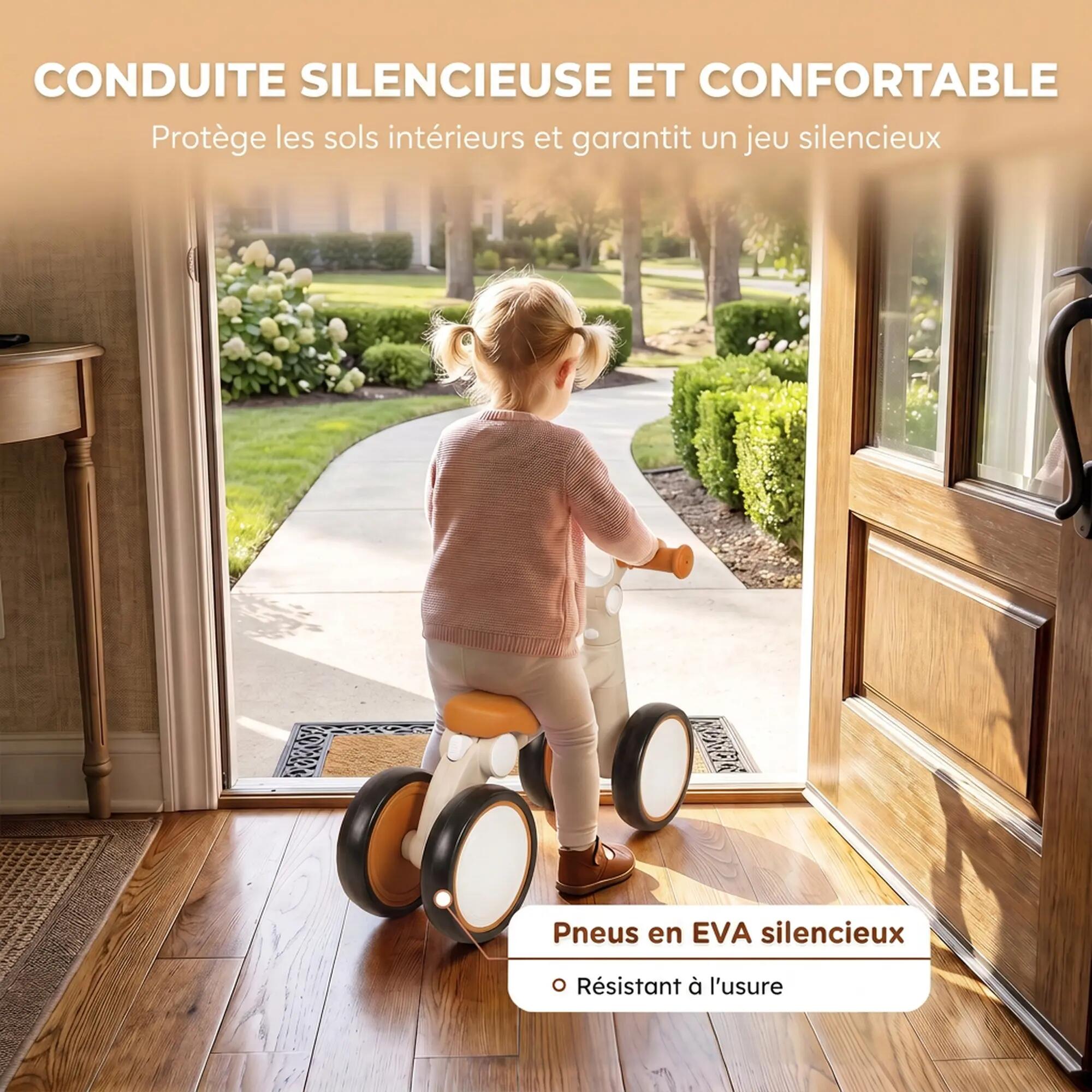 Draisienne enfant pliable selle guidon réglables 4/5