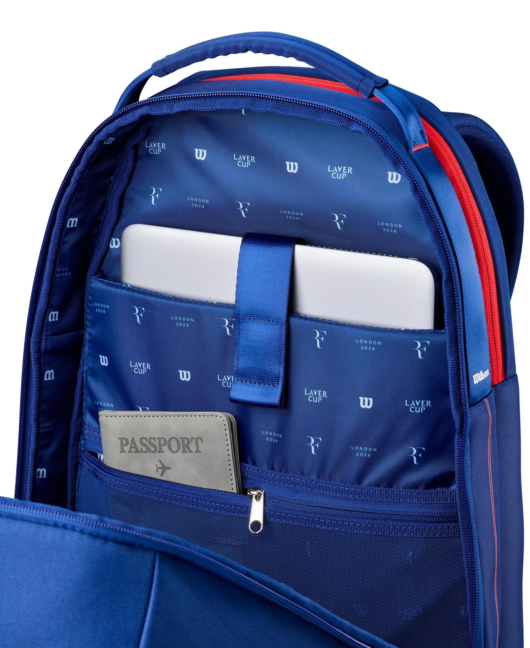 SAC À DOS  RF NOIR LAVER CUP 2025 4/5