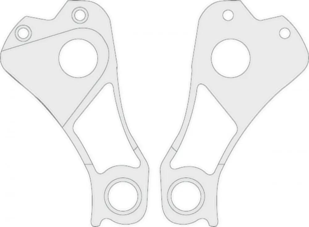 CENTURION patte de dérailleur DH-032B - compatible avec Trailbanger EXC.27, No P 2/3