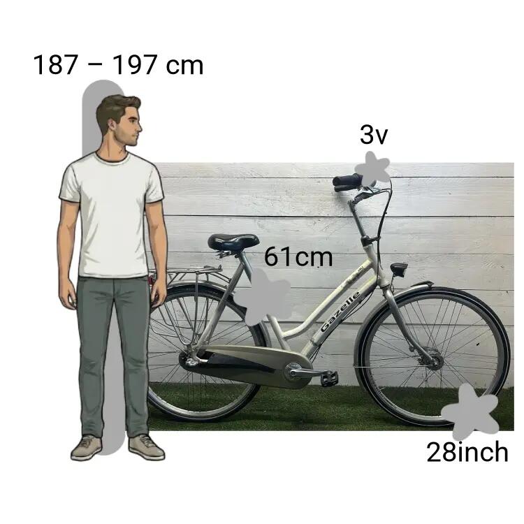Vélo d’occasion Gazelle J4U 2/4
