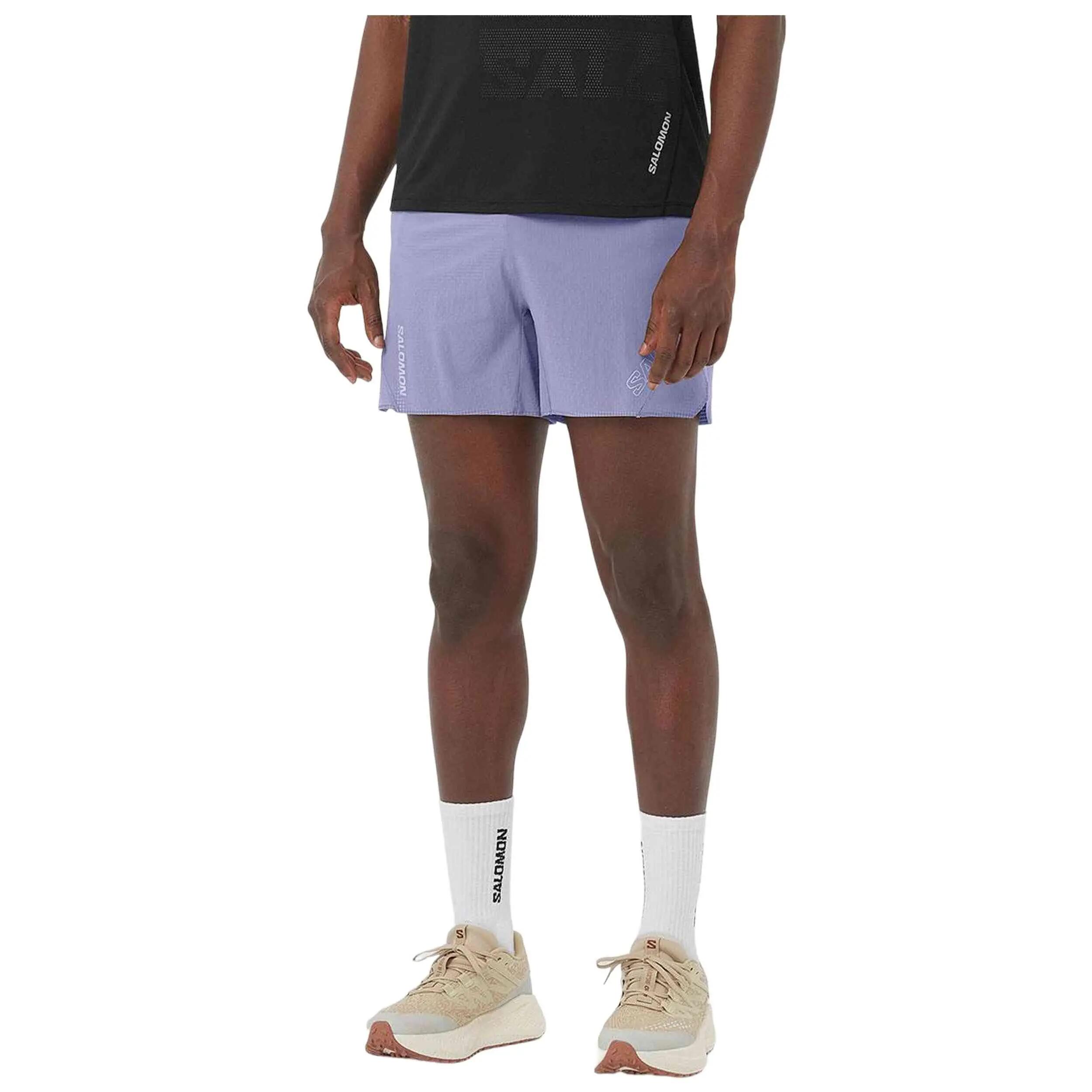 Kurze hose Salomon Modell Sense Aero 5 für männer 3/5