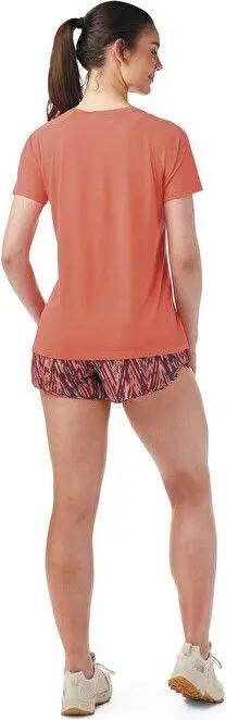 Smartwool Active Ultralite Damen Technisches T-Shirt Koralle 2/3