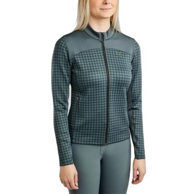 Giacca da equitazione da donna con zip Montar Hannah