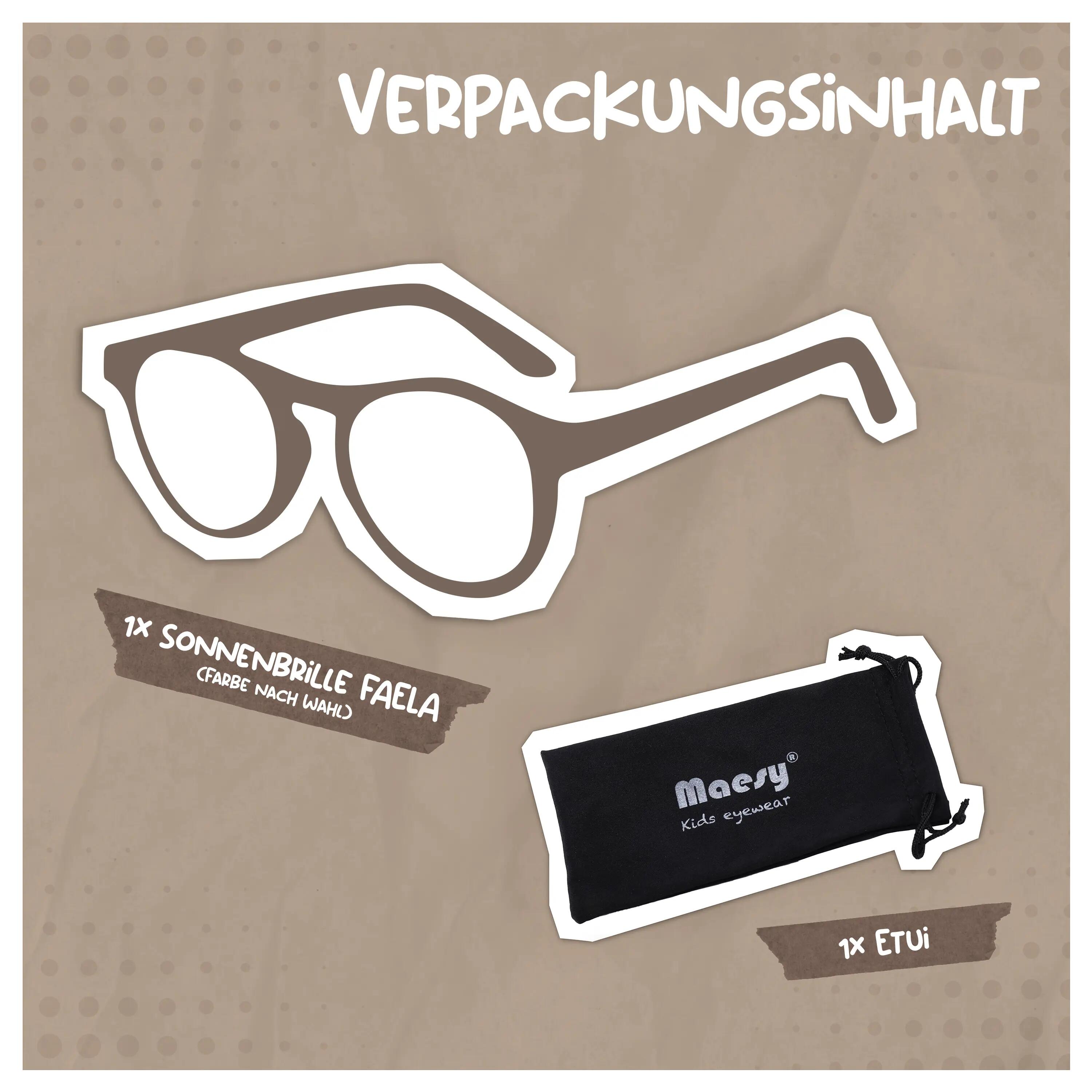 Lunettes de soleil enfant Faela Beige 3-6 ans 3/6