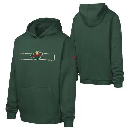 OUTERSTUFF Fanatics Rink Junior hanorac NHL pentru copii Minnesota Wild verde
