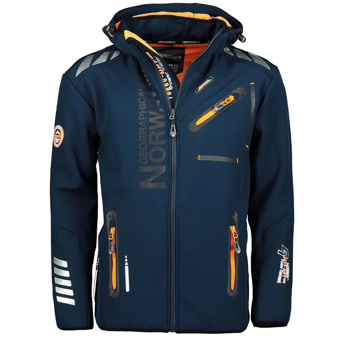 Veste softshell - Randonnée - Homme - Bleu marine 3/6