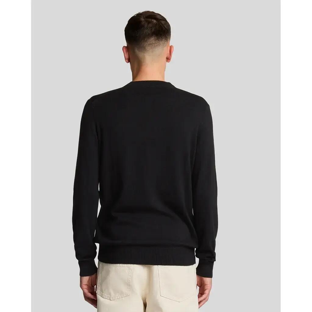 Pullover mit V-Ausschnitt aus Merino-Baumwolle Lyle & Scott 4/5