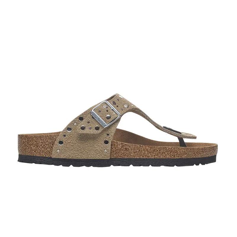 Sandale Femme Birkenstock GIZEH RIVET CUIR 2/7