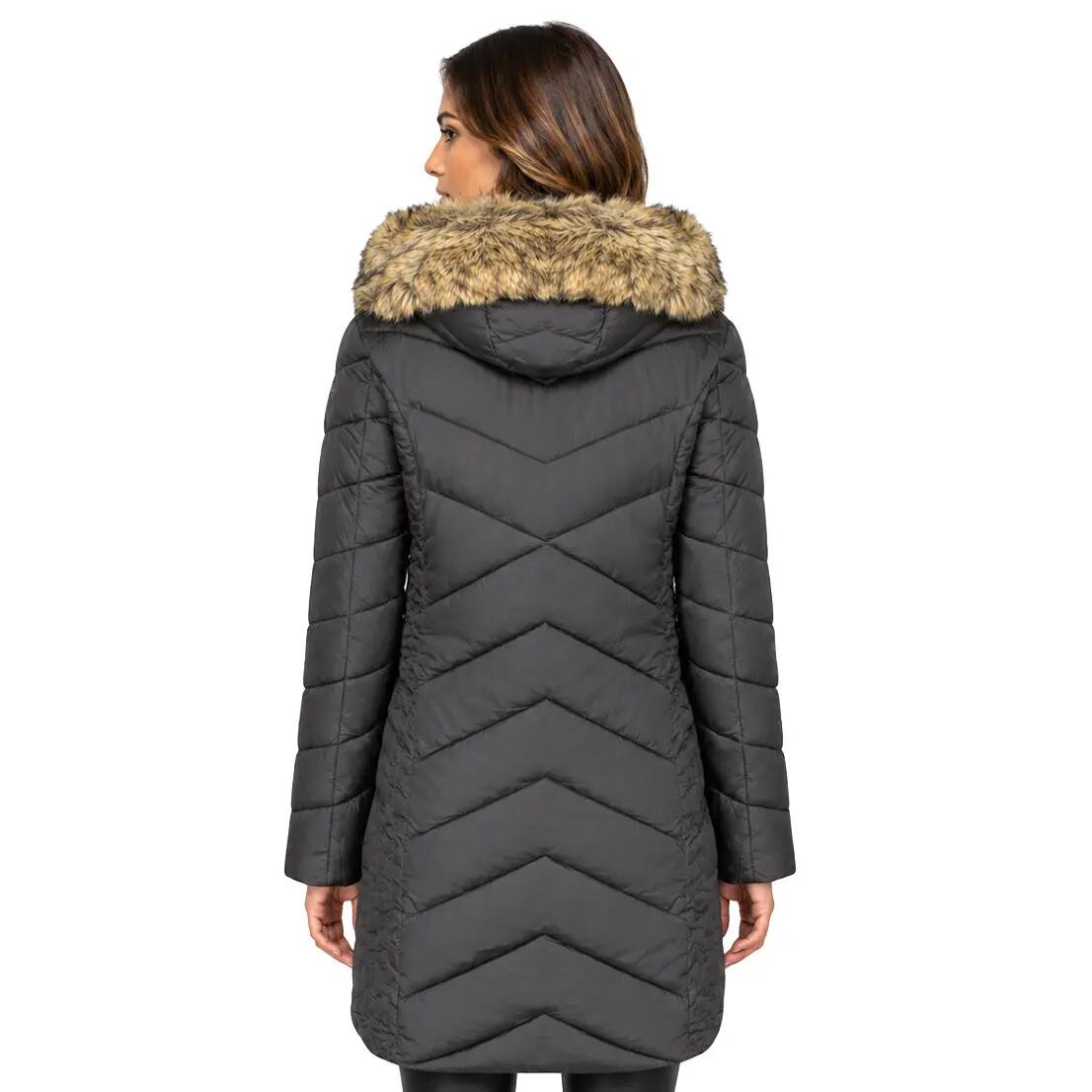Damska codzienna parka GEOGRAPHICAL NORWAY BOLOLITA BLACK DB LADY 0116-1 4/6