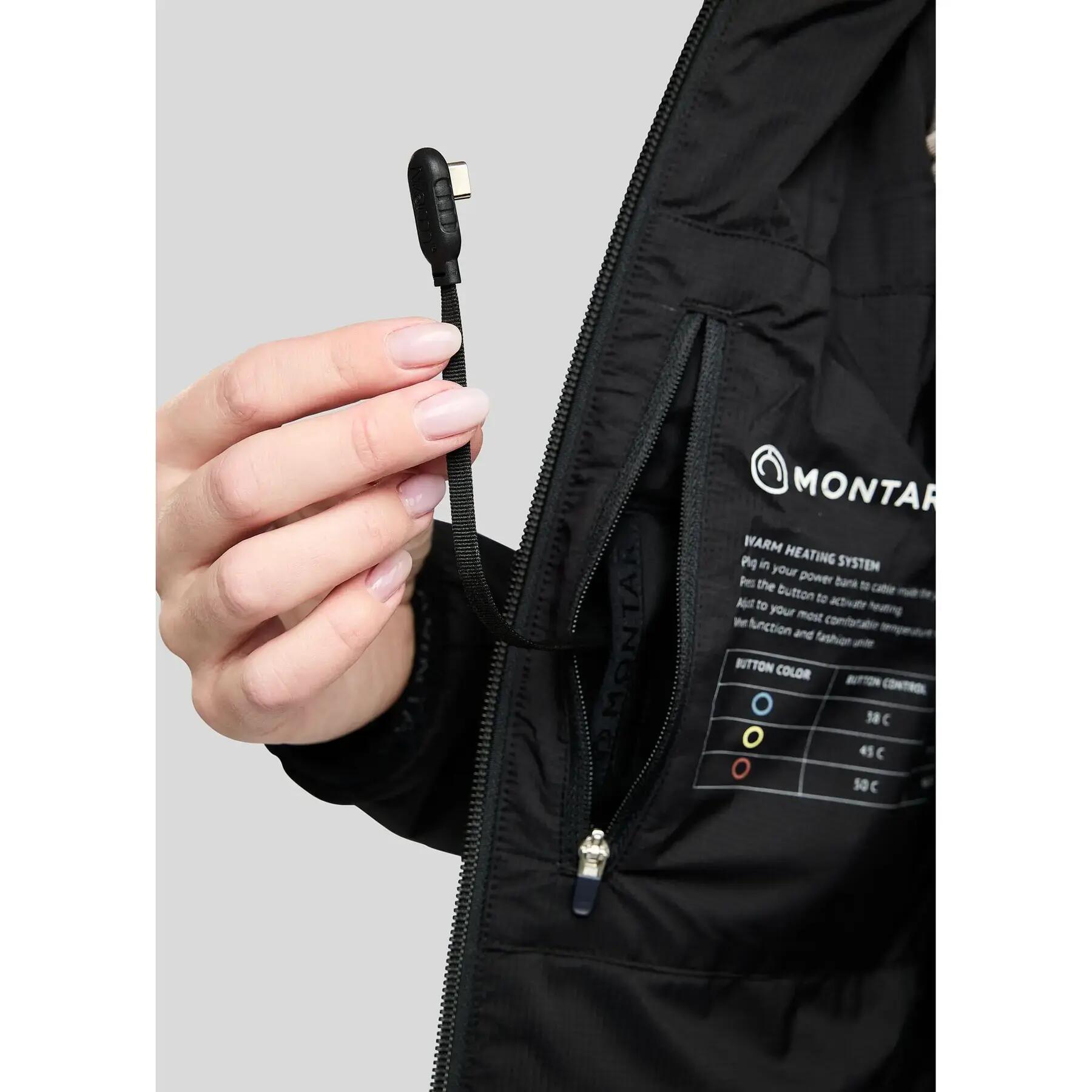 Veste équitation full zip femme Montar Isla Tech Heating 5/7