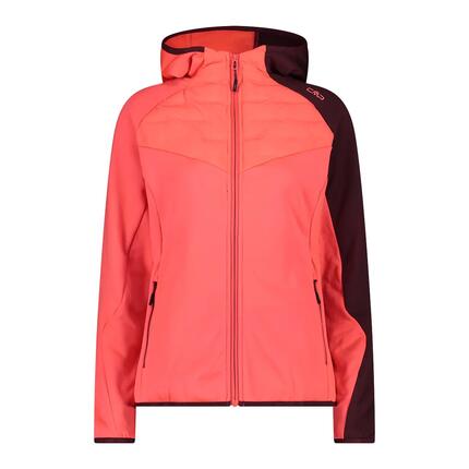 Veste à capuche hybride unlimitech femme CMP
