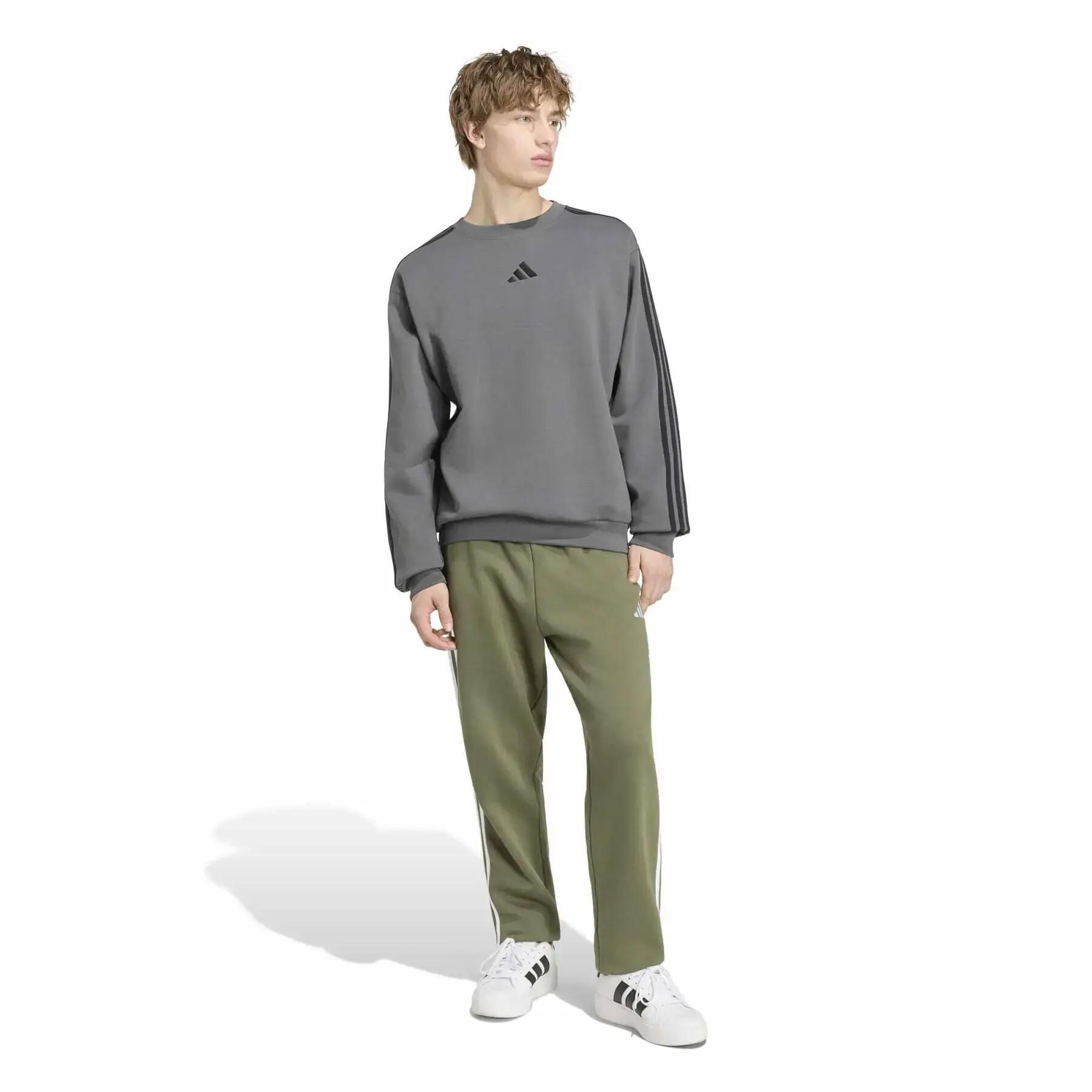 Sweatshirt polaire adidas Essentials 3-Stripes 3/6