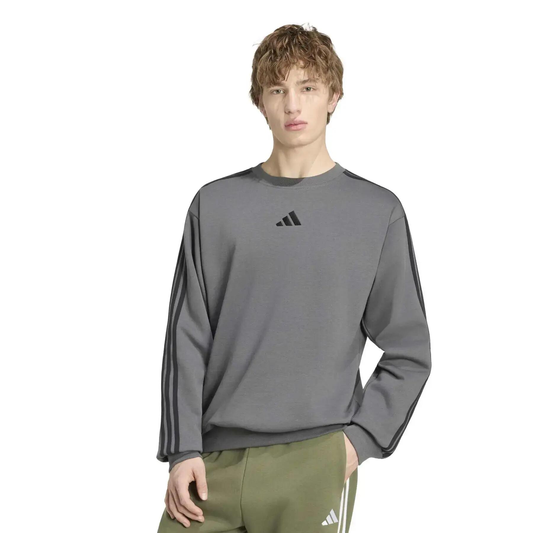 Sweatshirt polaire adidas Essentials 3-Stripes 2/6