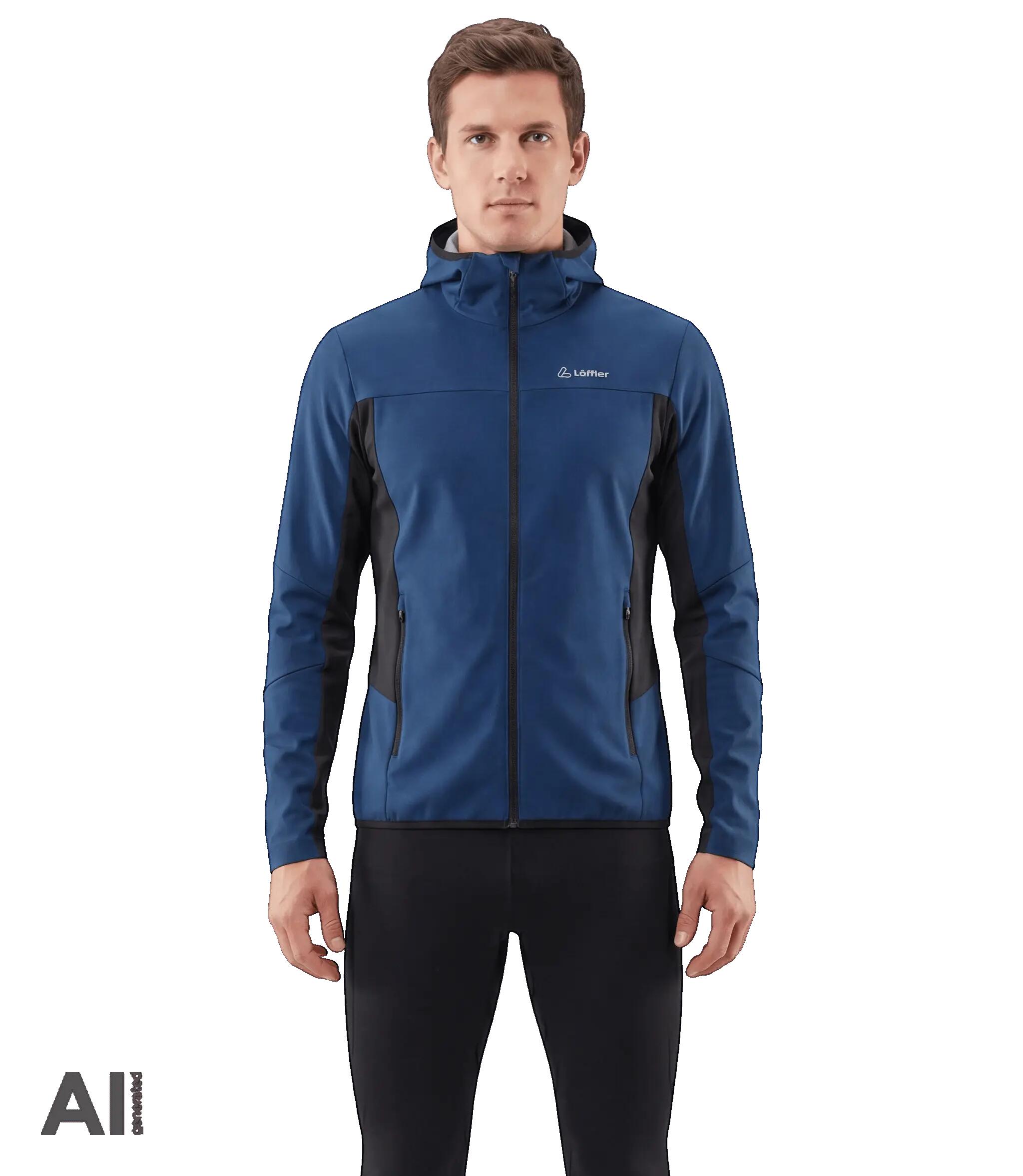 M HOODED JACKET NORTH AB LIGHT 3/4