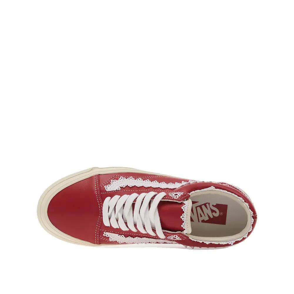 Zapatillas Vans Old Skool Coquette Roja/Blanca 3/6