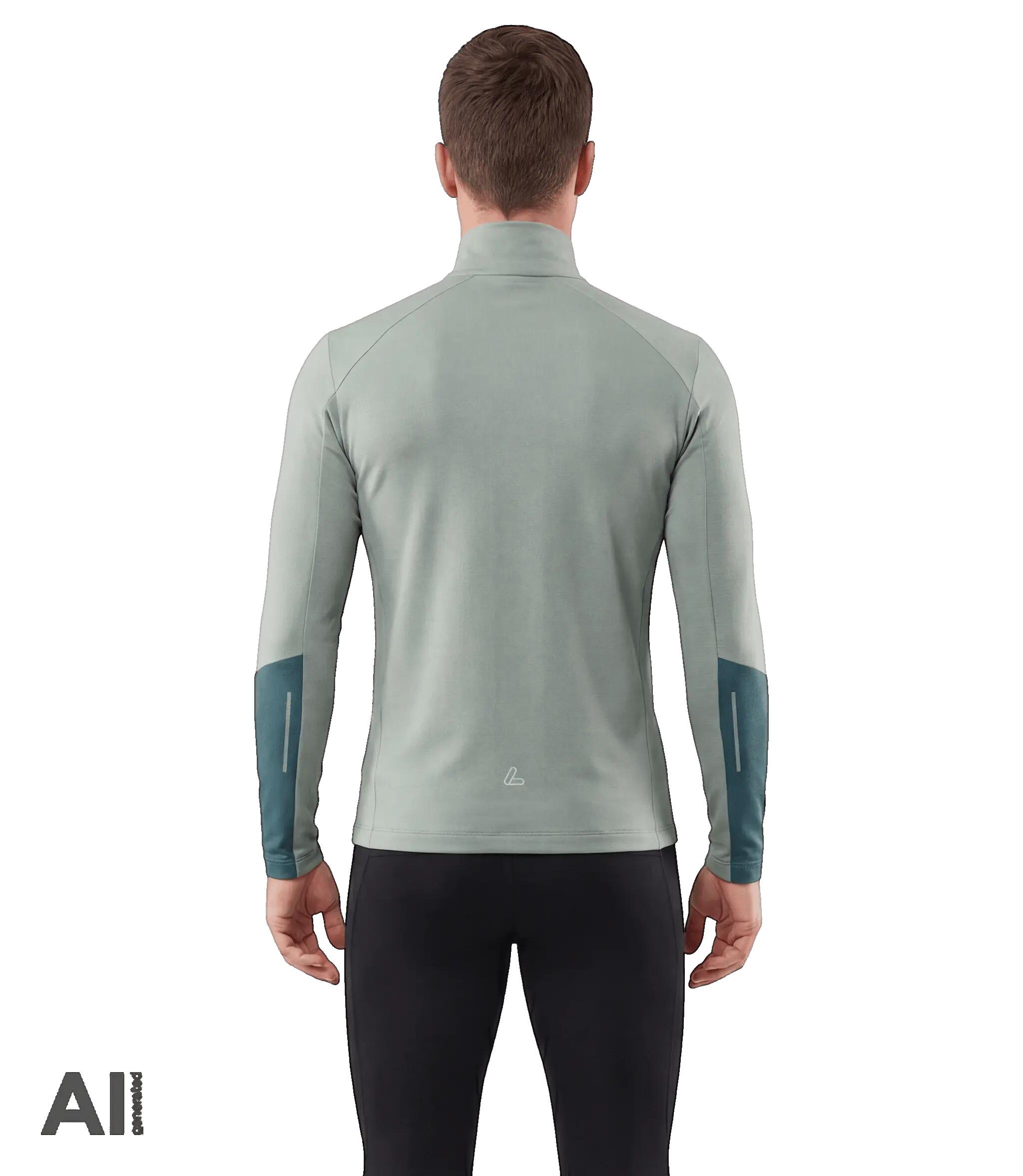 M MIDLAYER CB TECH-MERINO 4/4