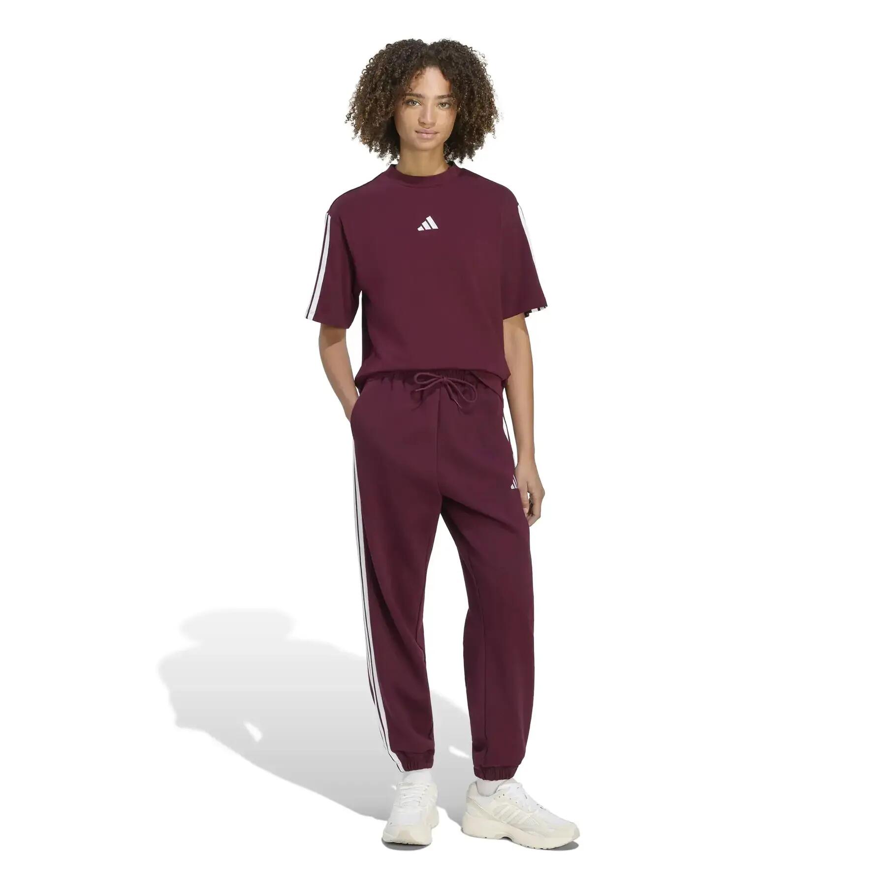 Camiseta boyfriend de mujer adidas Essentials 3-Stripes 4/6